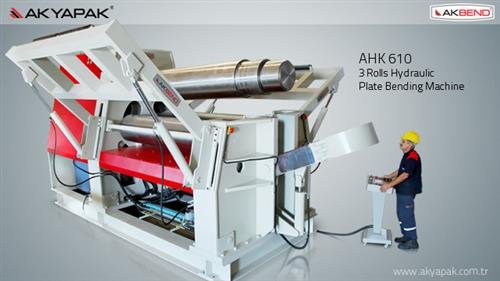 AHK 3 Valsli Hidrolik Silindir Makineleri